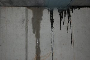 leaky basement wall