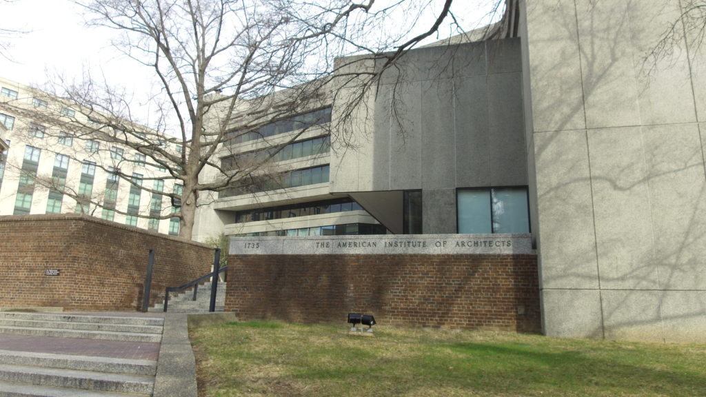 AIA headquarters in Washington DC